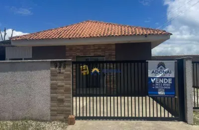 Casa com 2 dormitórios à venda, 43 m² por r$ 245.000,00 - piçarras - guaratuba/pr