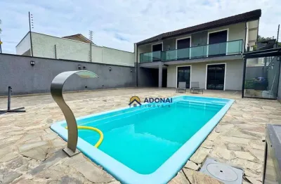 Casa com 4 dormitórios à venda, 305 m² por r$ 3.000.000,00 - centro - guaratuba/pr