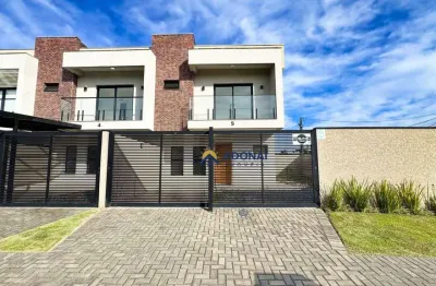 Sobrado de esquina com 3 dormitórios à venda, 96 m² por r$ 850.000 - brejatuba - guaratuba/pr
