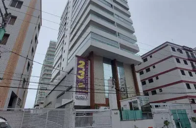 Apartamento com 3 quartos à venda na rua pedro álvarez cabral, 445, aviação, praia grande, 115 m2 por r$ 850.000