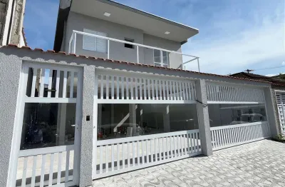 Casa com 2 quartos à venda na rua joão balbino correa, 129, tupiry, praia grande, 69 m2 por r$ 320.000