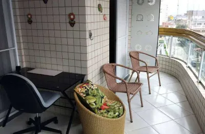 Apartamento com 2 quartos à venda na rua pero vaz de caminha, 205, aviação, praia grande, 85 m2 por r$ 615.000