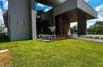 Casa em condomínio fechado com 4 quartos à venda na br-469, 6468, remanso grande, foz do iguaçu por r$ 2.800.000