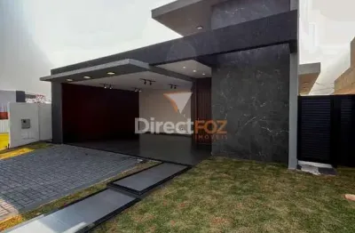 Casa em condomínio fechado com 3 quartos à venda na felipe wandscheer, 4220, jardim residencial são roque, foz do iguaçu por r$ 1.530.000