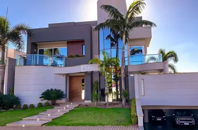 Casa em condomínio fechado com 4 quartos à venda na josé maria de brito, 2500, jardim central, foz do iguaçu por r$ 9.500.000