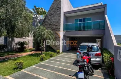 Sobrado Mobiliado com 4 Suítes à Venda no Condomínio Country Iguaçu - Foz do Iguaçu/PR