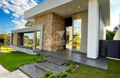 Sobrado de esquina invertido de alto padrão à venda no Condomínio Esmeralda em Foz do Iguaçu.