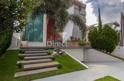 Casa em condomínio fechado com 5 quartos à venda na maceió, 1277, jardim das laranjeiras, foz do iguaçu por r$ 3.290.000