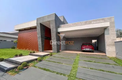 Casa Térrea de Alto Padrão à Venda no Condomínio Porto Madeiro - Foz do Iguaçu/PR
