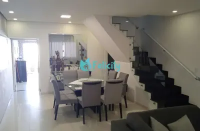 Sobrado 3 dormitórios, 3 suítes, 241m2 e 2 vagas no jardim são josé