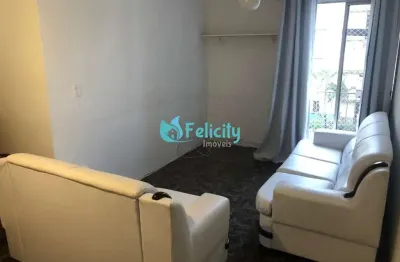 Apartamento com 2 dormitórios, 1 vaga, 55m2 no jardim santa mônica