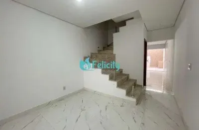 Sobrado novo com 3 dorms, 1 suíte, 2 vagas, 93m2 no jd. santo elias