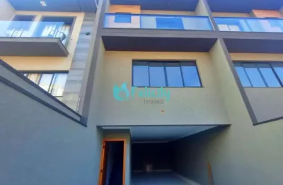 Sobrado novo com 3 dorms, 1 suíte, 3 vagas, 165m2 no parque são domingos