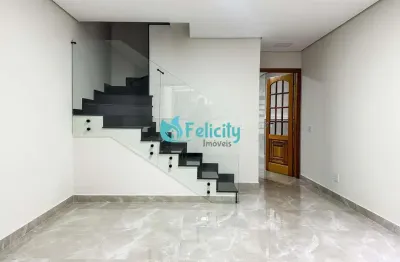 Sobrado novo com 3 suítes, 2 vagas, 144m2 no parque maria domitila