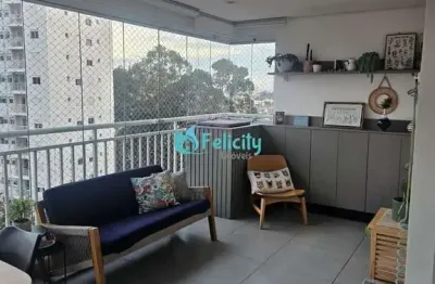 Apartamento com 3 suítes, 3 vagas, 119m2 no jardim cidade pirituba