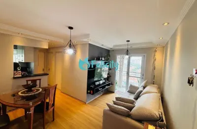 Apartamento com 2 dorms, 1 vaga, 52m2 no parque maria domitila