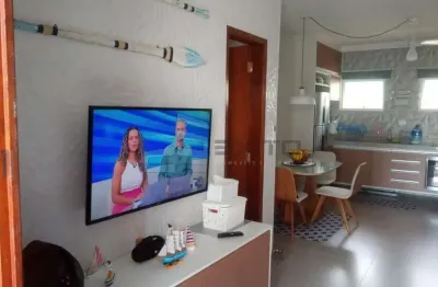 Apartamento com 1 quarto à venda na avenida maestro heitor de carvalho, 32, balneário gardem mar, caraguatatuba, 45 m2 por r$ 380.000