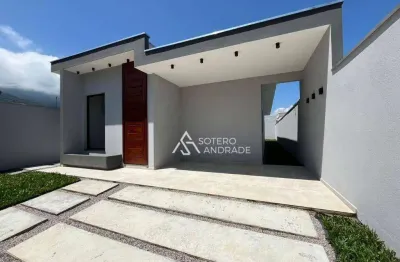 Casa nova com excelente localização na praia massaguaçu
