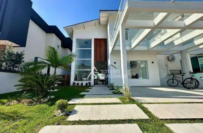 Casa em condomínio fechado com 4 quartos à venda na Rua Marginal Quatro, 8, Costa Nova, Caraguatatuba