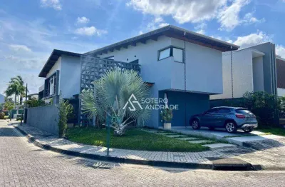 Espetacular casa no condomínio costa nova  na praia massaguaçu