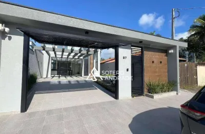 Casa em construção com previsão de entrega para inicio de 2025 com excelente localização na praia massaguaçu
