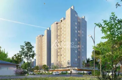 Lançamento, apartamentos com dois dormitórios no bairro gaivotas