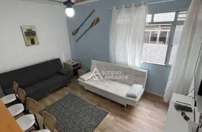 Apartamento com 1 quarto à venda na Avenida Rio Branco, 273, Canto do Forte, Praia Grande
