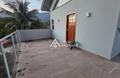 Linda casa no piso superior em local tranquilo na praia  Massaguaçu