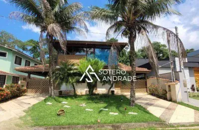 Casa em condomínio fechado com 4 quartos à venda na Rua Dourado, 105, Massaguaçu, Caraguatatuba