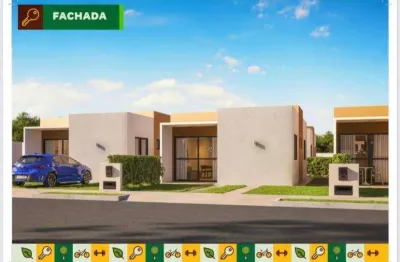 Casa à venda em rua pública, olhos d'água, barra dos coqueiros, se