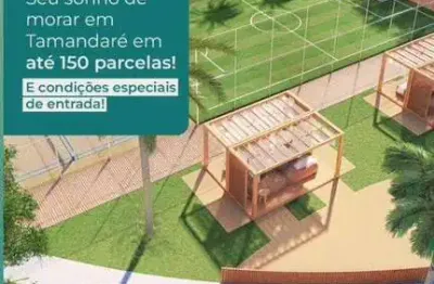 Lote à venda no tamandaré country club, praia das campas, tamandaré, pe