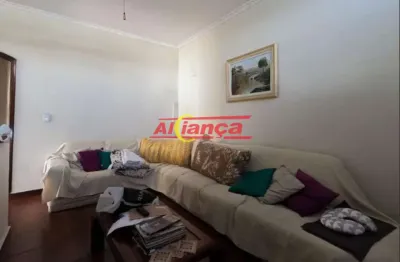 Sobrado com edícula para locação, 200m², 4 quartos, parque renato maia - guarulhos/sp por r$6.800,00