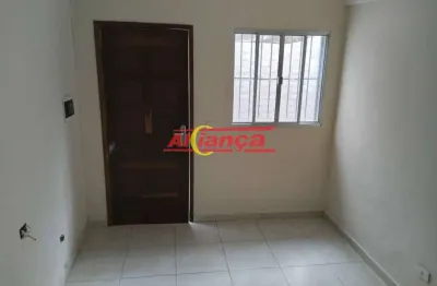 Sobrado para alugar 02 quartos, 01 vaga, 75m² jardim rosa de frança - guarulhos/sp por r$ 1.900,00
