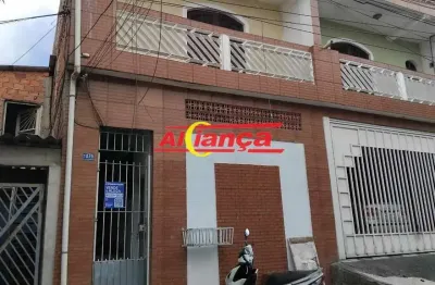 Casa para alugar com 01 quarto, parque mikail - guarulhos/sp por r$1.000,00