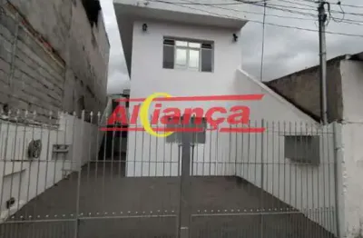 Casa terrea para alugar com 1 quarto 40 m² - jardim paulista - guarulhos/sp,  r$ 1.300,00