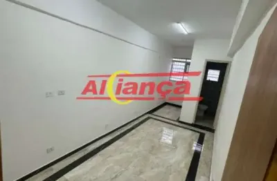 Sala para alugar com 17,5m² no centro de guarulhos - por r$ 1.000,00