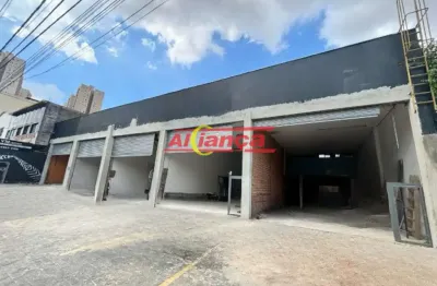 Salão para alugar, 160m² - bairro - jardim zaira - guarulhos/sp - por r$ 9.500,00