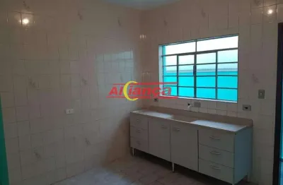 Casa com 1 dormitório para alugar, 50 m²  - parque mikail - guarulhos/sp