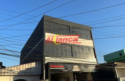Sala para alugar, 200m² - jd cumbica - guarulhos/sp- locação: r$ 6.500,00
