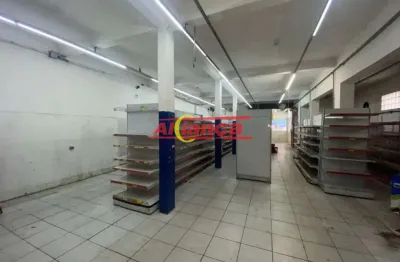 Salão comercial 241,07m² - para locação vila barros - guarulhos/sp