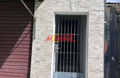 Casa comercial para alugar, com 2 salas, recepção, 1banheiro, 100m² - bairro -centro -  guarulhos/sp