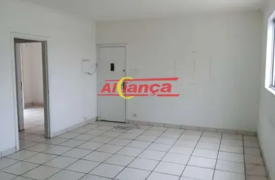 Sala para alugar, 114 m²  - centro - guarulhos/sp - por r$1.700