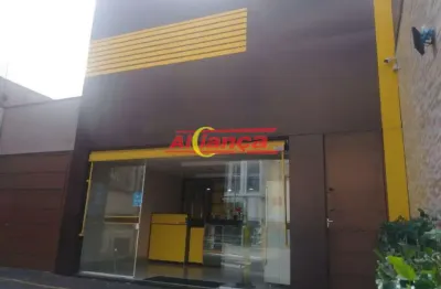 Salão para alugar, 200 m² - bairro - vila rio de janeiro - guarulhos/sp - por r$8.000,00