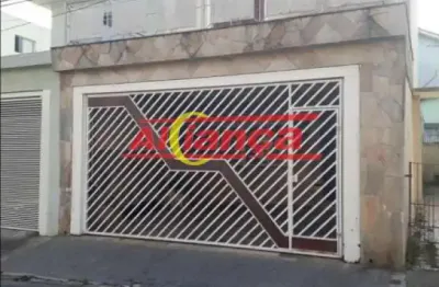 Sobrado com 3 quartos sendo 3 suítes para alugar, 160m² - jd.vila galvão - guarulhos /sp -r$4.600,00
