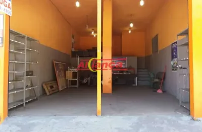 Salão para alugar, 45 m² - jardim bom clima - guarulhos/sp por 2.500