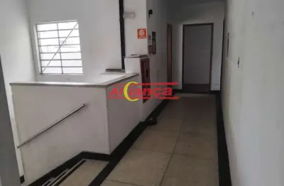 Sala com cozinha ampla para alugar 100m², centro - guarulhos por r$ 3.000,00