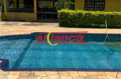 Chácara com 04 dormitórios para alugar, 9.000,00m² - aguazul - guarulhos/sp - por r$ 15.000,00