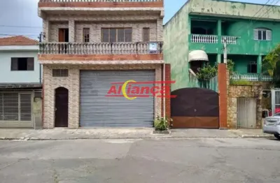 Salão 200m² com porta de ferro automática, vila galvão - por r$ 3.800,00