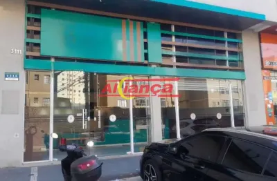 Salão para alugar com 150 m² e 3 vagas de garagem na frente, vila rio de janeiro - por r$ 6.000,00