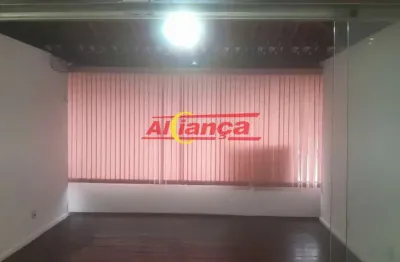 Sala comercial para alugar com 58m², parque renato maia - guarulhos/sp por r$ 2.000,00